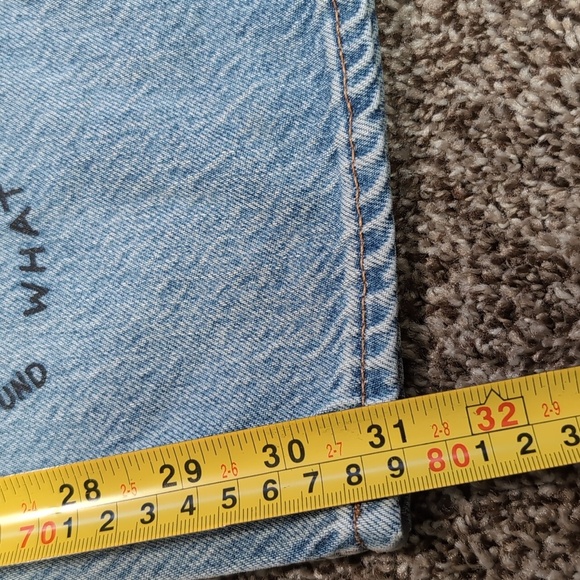 Levis 501 Straight Fit 93 Slate Culture Jeans Men's 32x32 - Picture 7 of 15